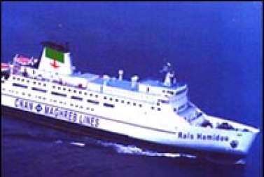 réservation en ligne pour les billets de bateau Algerie: Oran Alger Ghazaouet Marseille Alicante